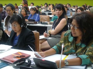 AWARE’s fruitful week at the United Nations
