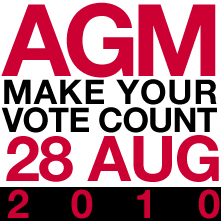 AGM 2010 Announcement AGM 2010 Announcement