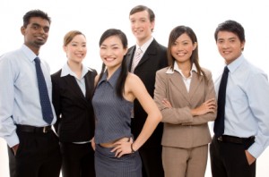 Happy Business Team 3